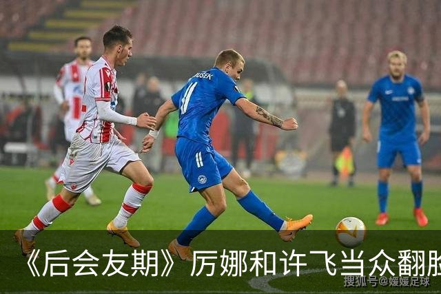 《后会友期》厉娜和许飞当众翻脸，差点打起来，把我看应激了